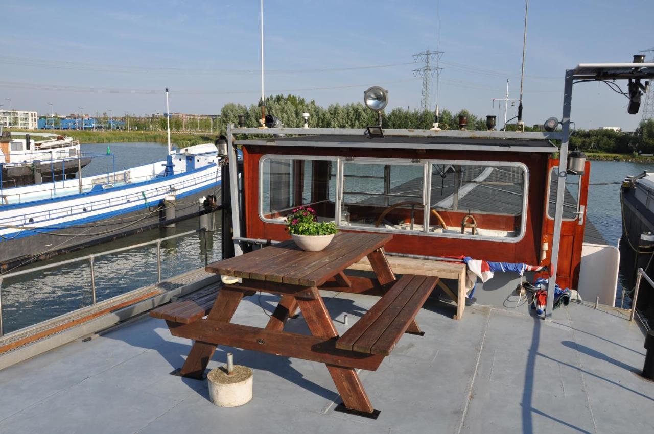 Private Lodge On Houseboat 암스테르담 외부 사진